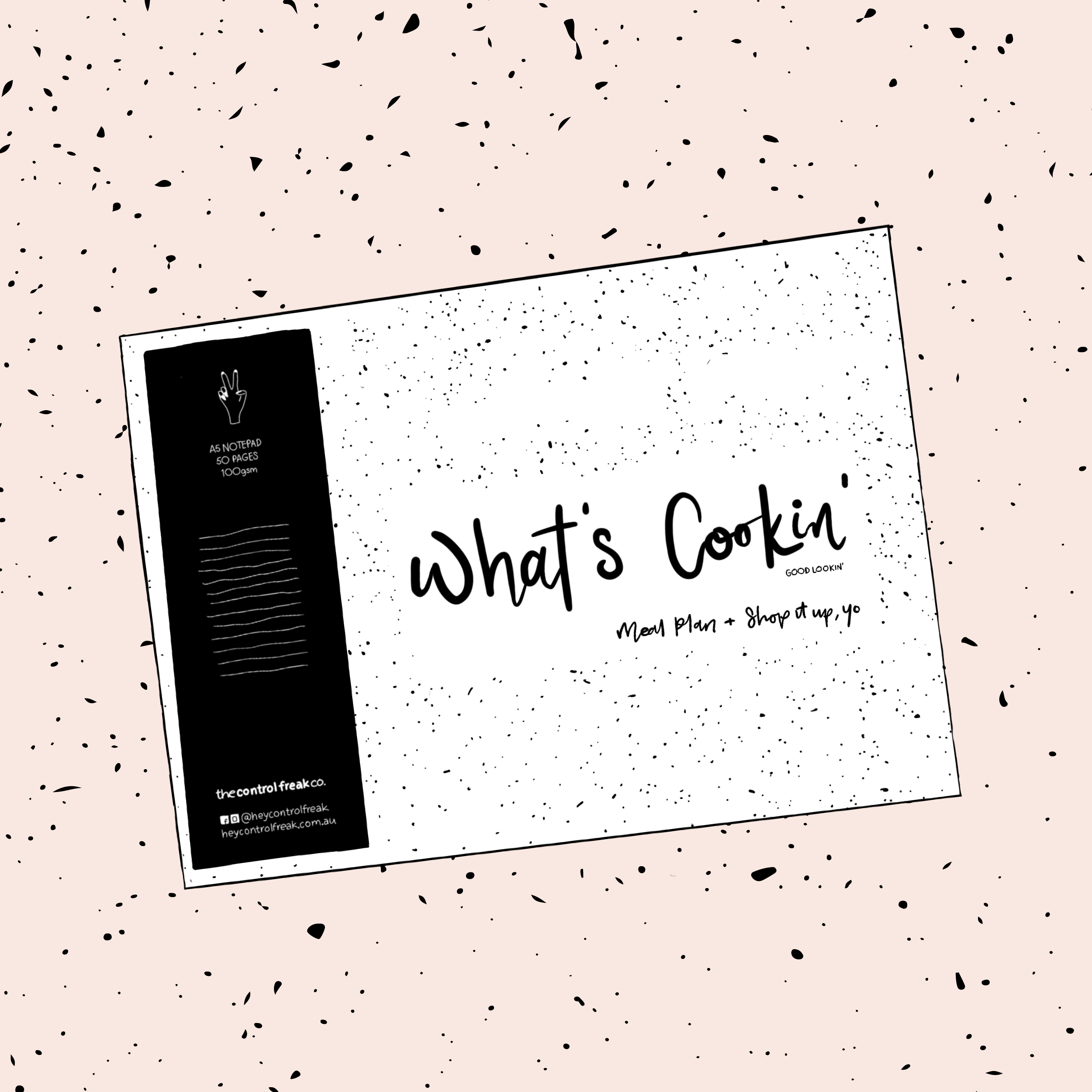 "What's Cookin" A4 Notepad